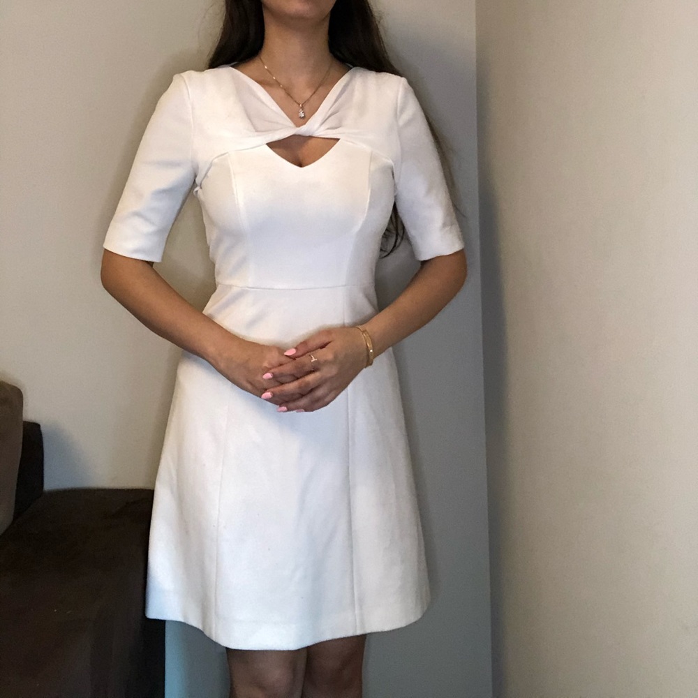 BCBG White dress